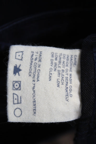 Marc By Marc Jacobs Women Jegging Blue Cotton Blend Low Rise Inseam 31 Size 27
