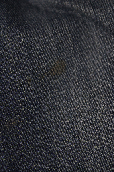 Banana Republic Women Skinny Jeans Blue Mid Rise Cotton Blend Size 2