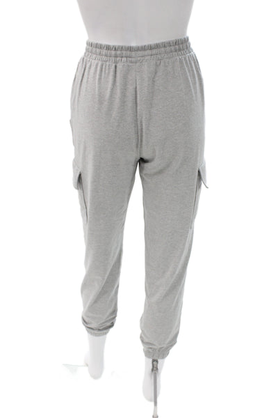 Vuori Womens Jogger Pants Gray Recycled Polyester Drawstring Size XS