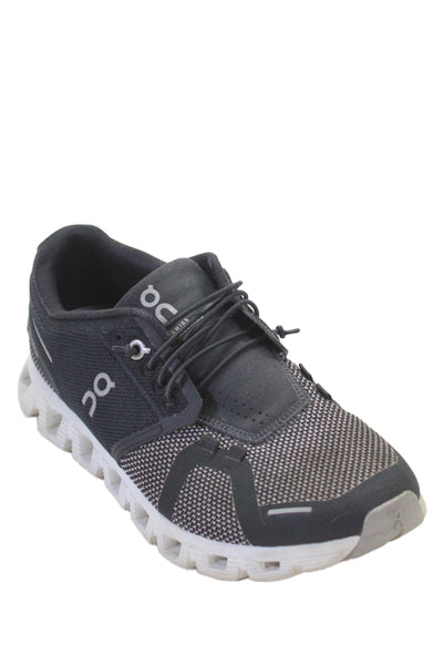 On Cloud 5  Women's Cotton   Mesh  Sneakers Black Size 7