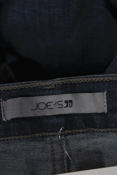 Joes Jeans Mens Straight Jeans Blue Cotton Blend Size 40