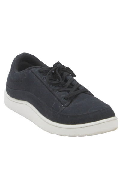 Allbirds Womens Lace Up Round Toe Canvas Low Top Sneakers Black Size 10