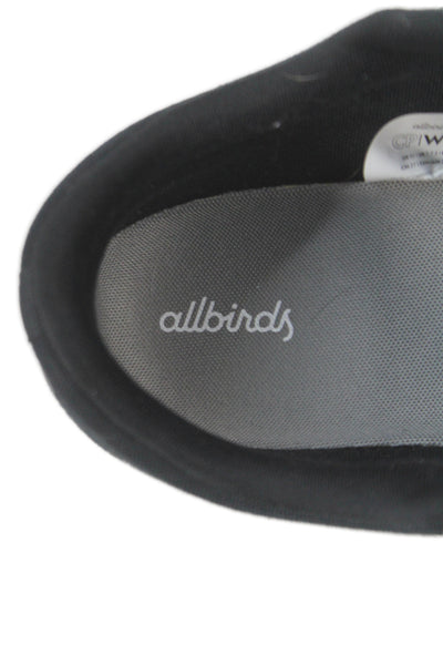 Allbirds Womens Lace Up Round Toe Canvas Low Top Sneakers Black Size 10