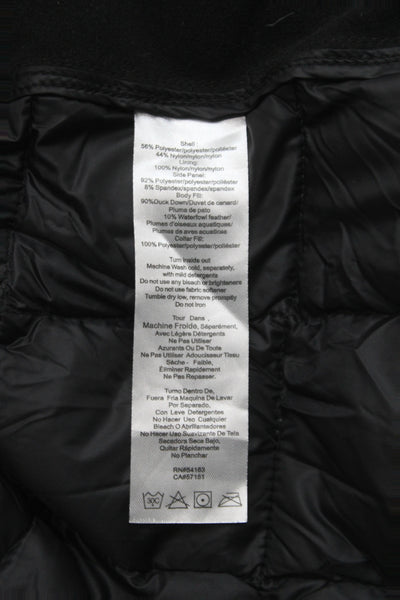 Calvin Klein Performance Women Quilted Sleeveless Polyester Black Vest Size XL