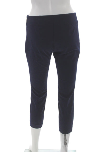 Lauren Ralph Lauren Women Capri Pants Blue Cotton Zip Size 2P