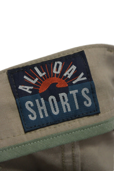 Faherty Brand Mens Chino Shorts Beige Recycled Polyester Beach Size 40
