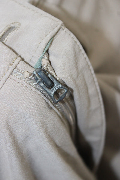 Faherty Brand Mens Chino Shorts Beige Recycled Polyester Size 40