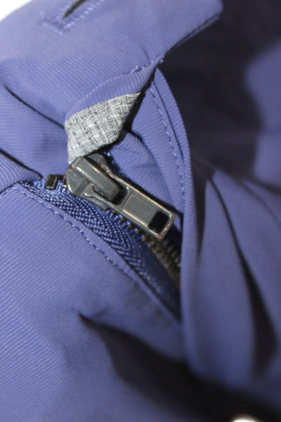Greyson Mens Blue Nylon Jogger Pants Button Closure Size 40