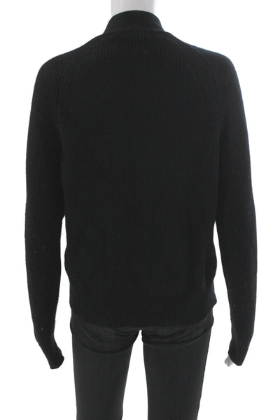 Zadig & Voltaire Women Wool High Neck Sweater Black Size XS