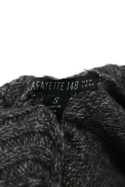 Lafayette 148 New York Women Merino Ombre Cardigan Gray Size S