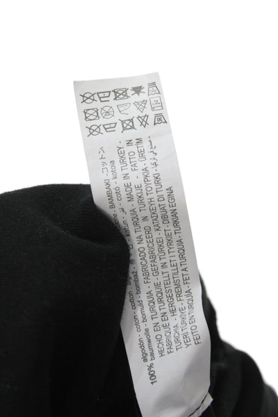 Zara Women Bodycon Black Cotton Sweetheart Sleeveless Knee Length Dress Size S