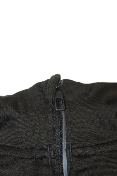 Lululemon Mens Pullover Hoodie Green High Neck Zip Up Size XL