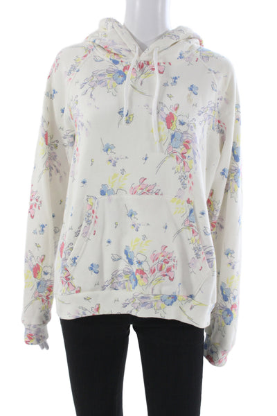 Polo Ralph Lauren Women Pullover Hoodie Floral Multicolor Size L