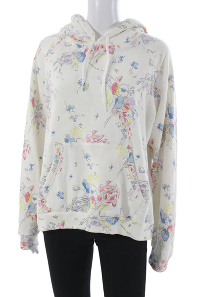 Polo Ralph Lauren Women Pullover Hoodie Floral Multicolor Size L