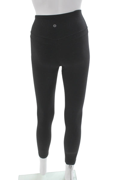 Lululemon Womens Black Ankle Leggings Size 4