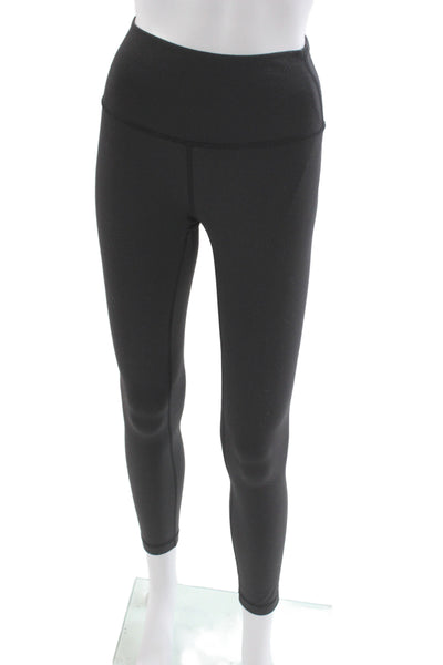Lululemon Women Black Ankle Nylon Leggings Size 4