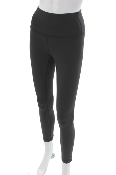 Lululemon Women Black Ankle Nylon Leggings Size 4