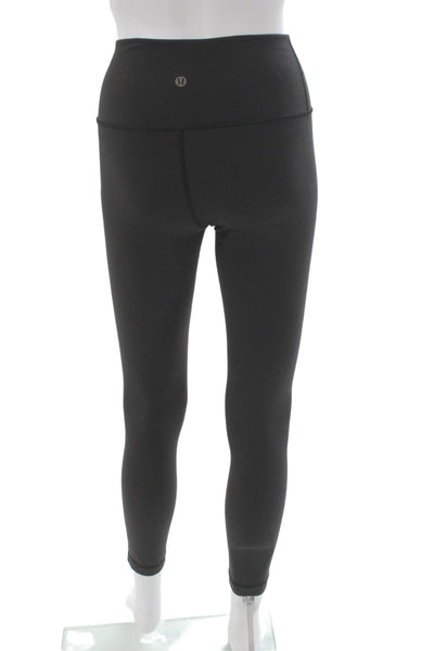 Lululemon Women Black Ankle Nylon Leggings Size 4