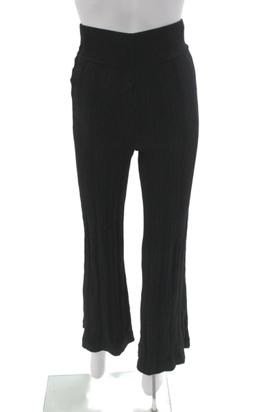 House of Harlow 1960 Womens Cropped Black Pants Pull On Size XS