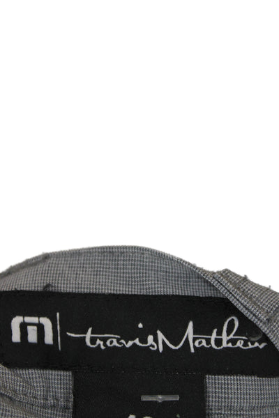 Travis Mathew Men Athletic Gray Golf Shorts Size 40