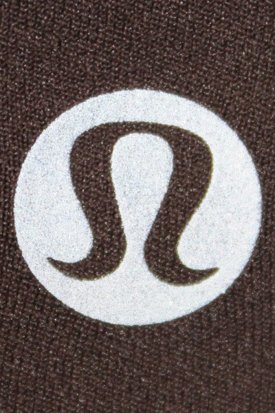 Lululemon Womens Brown Ankle Leggings Athleisure Pull On Size 4