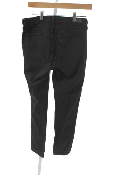 AG Adriano Goldschmied Women Skinny Black Cotton Jeans Size 28