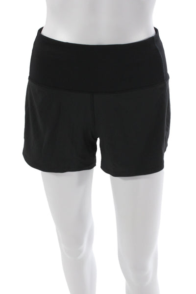 Lululemon Women Athletic Black Shorts Size 4