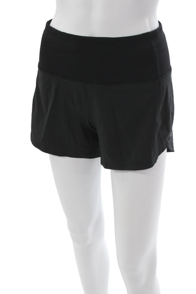 Lululemon Women Athletic Black Shorts Size 4