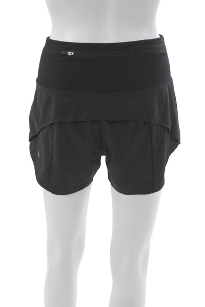 Lululemon Women Athletic Black Shorts Size 4