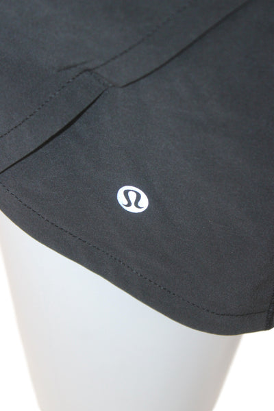 Lululemon Women Athletic Black Shorts Size 4