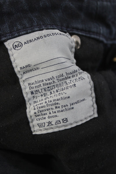 AG Adriano Goldschmied Women Skinny Blue Mid Rise Jeans Size 25