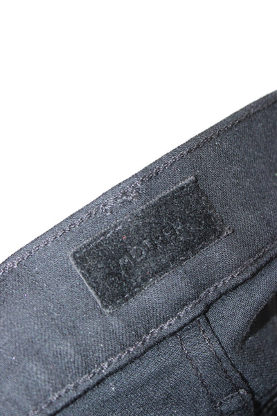 Mother Womens Black Flared Jeans Cotton Mid Rise Size 25