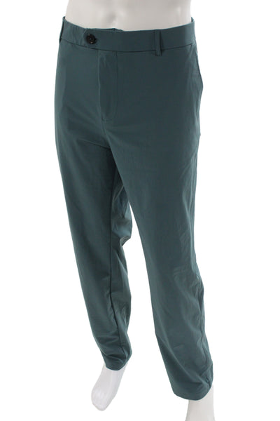 Greyson Mens Khakis Green Button Golf Big Tall Inseam 32 Size 40