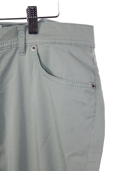 Brax Feel Good Mens Chino Pants Green Size 34