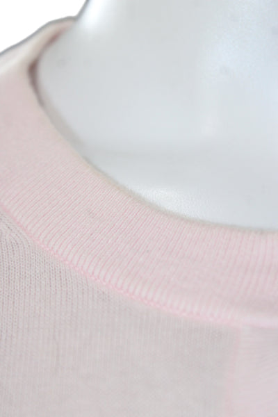 Kate Spade New York Womens Pink Cardigan 3/4 Sleeve Round Neck Size 2XS