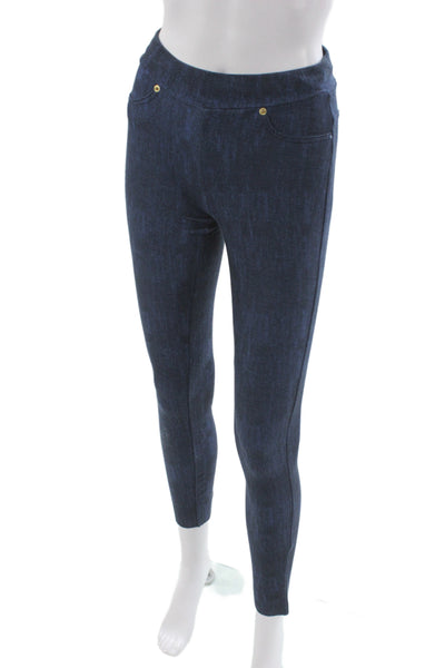 Michael Michael Kors Women Petites Jeggings Blue Size 0P