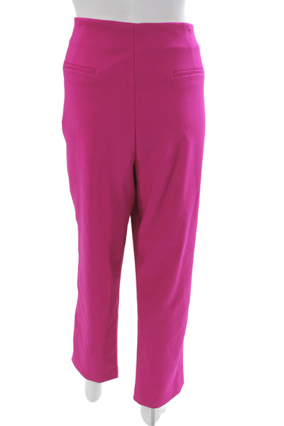 Rachel Zoe Women Dress Pants Pink Pull On Size 16