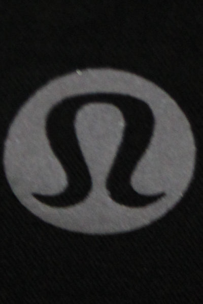 Lululemon Womens Athletic Black Camo Shorts Polyester Size 4