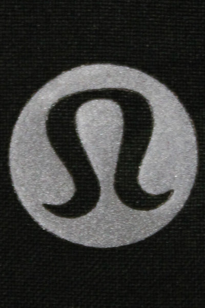 Lululemon Womens Athletic Camo Black Zip Polyester Shorts Size 4