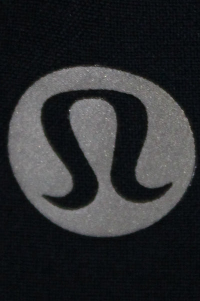 Lululemon Women Athletic Blue Nylon Zip Shorts Size 4