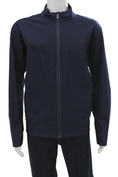 Polo Golf Ralph Lauren Mens Windbreaker Blue Polyester Size XL