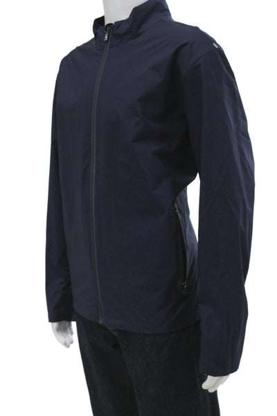 Polo Golf Ralph Lauren Mens Windbreaker Blue Polyester Size XL