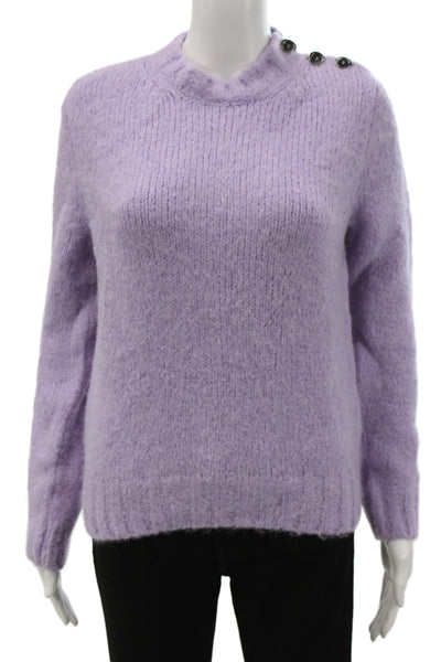 APC Women Pullover Sweater Purple Alpaca Size XS