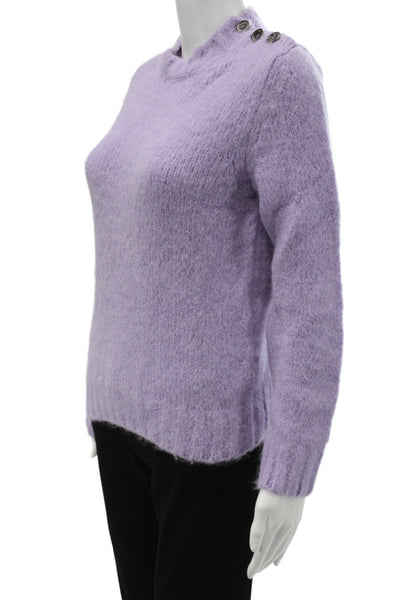 APC Women Pullover Sweater Purple Alpaca Size XS