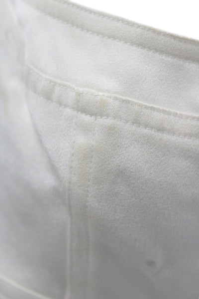 ALC Womens White Square Neck Camisole Viscose Sleeveless Size 10