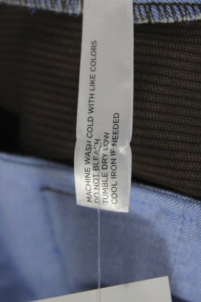 Tuckernuck Womens Cropped Brown Button Pants Polyester Size 12