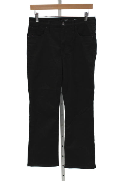 J Crew Women Black Straight Jeans Cotton Size 28