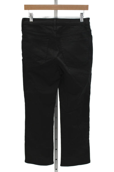 J Crew Women Black Straight Jeans Cotton Size 28