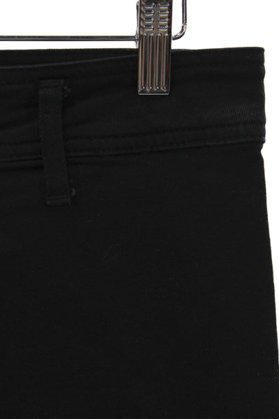 J Crew Women Black Straight Jeans Cotton Size 28
