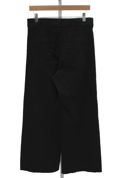 J Crew Women Black Straight Jeans Cotton Size 28